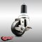 Service Caster 3 Inch 316SS Soft Rubber Wheel Swivel 1-1/2 Inch Expanding Stem Caster Brake SCC SCC-SS316EX20S314-SRS-TLB-112 - alternate 3